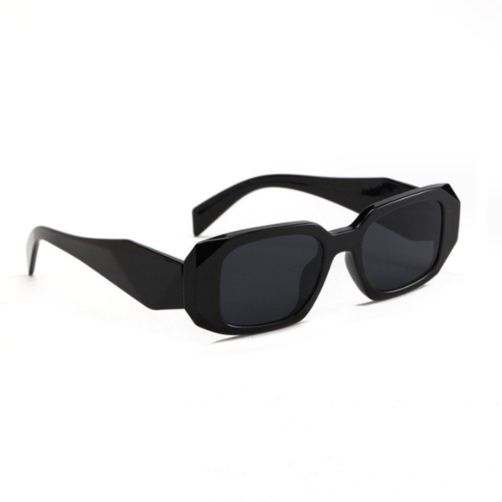 Juoungle Sonnenbrille Schmale Sonnenbrille Rechteckig Retro Brille Schutz Sunglasses Vintage
