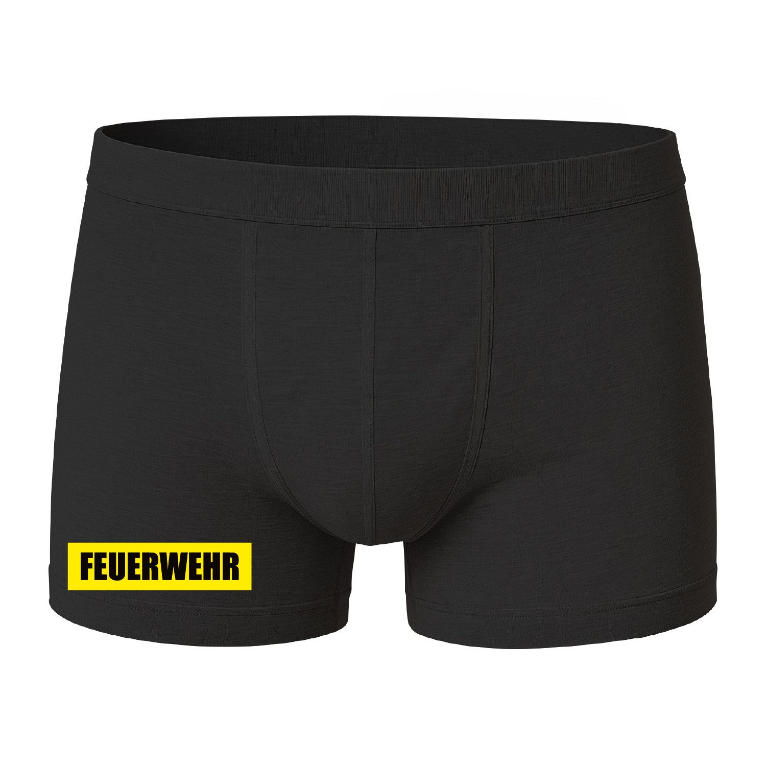 deinshirt Boxershorts Boxershorts Feuerwehr mit Motiv bedruckt