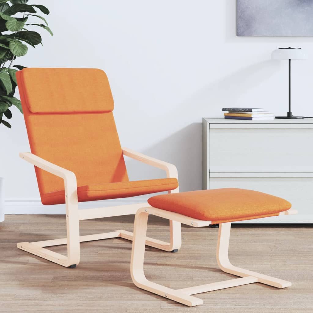 vidaXL Polsterhocker Fußhocker Dunkelgelb 51x41x40 cm günstig online kaufen