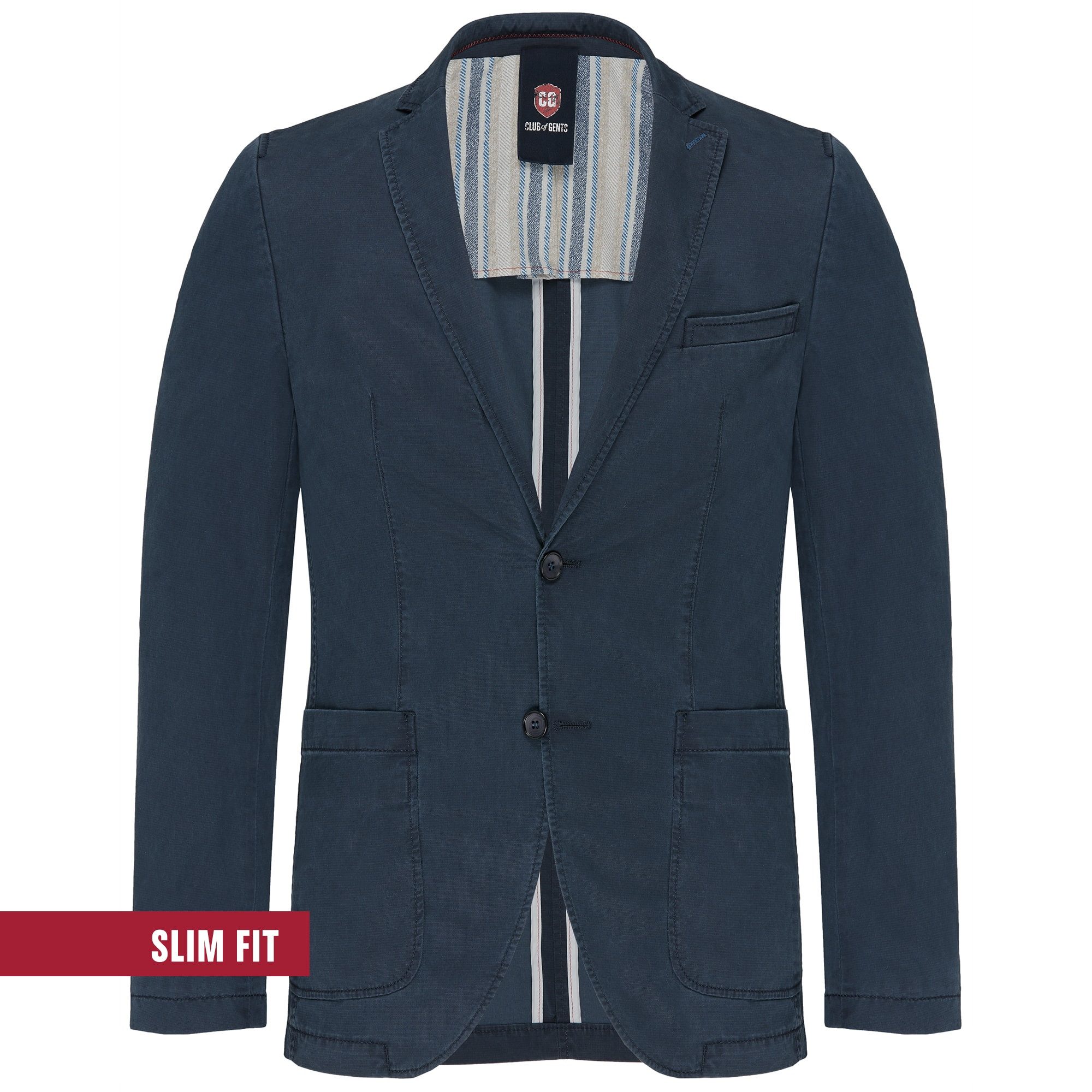 CG Club of Gents Sakko Sakko/Jacket CG Consti SV, blau dunkel 63