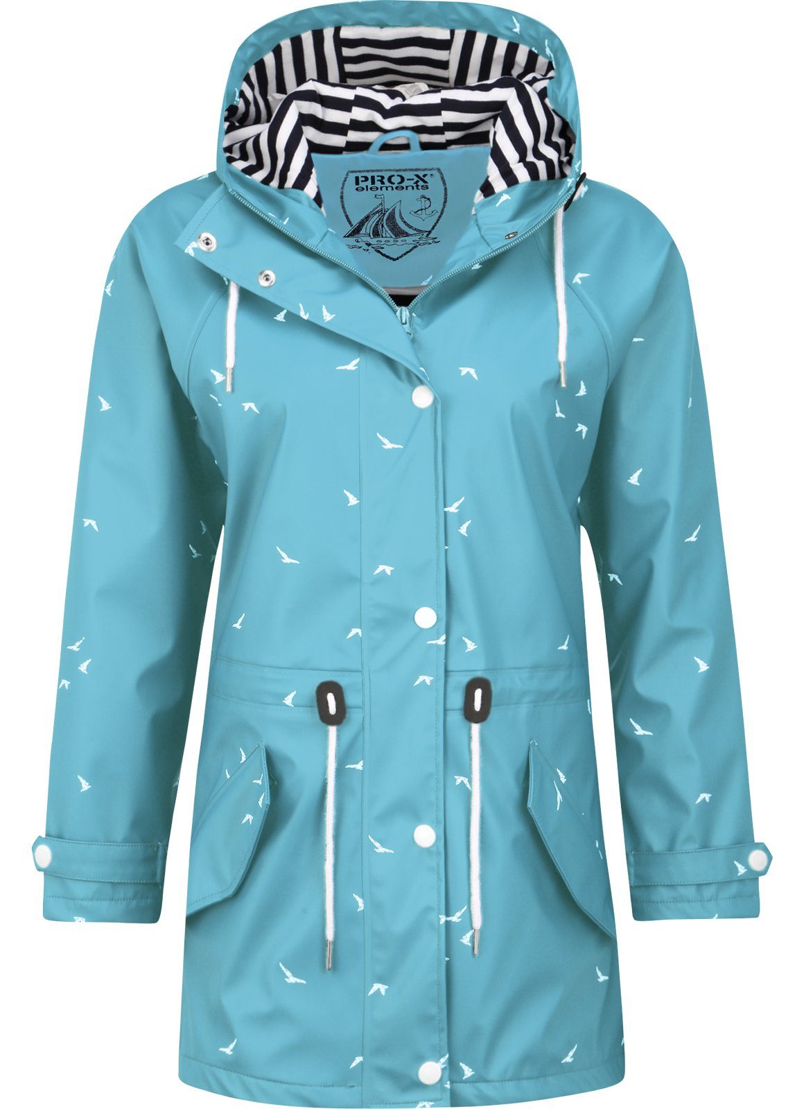 preisgünstig PRO-X ELEMENTS Regenjacke MARLY Friesennerz Azul Blue-Blau