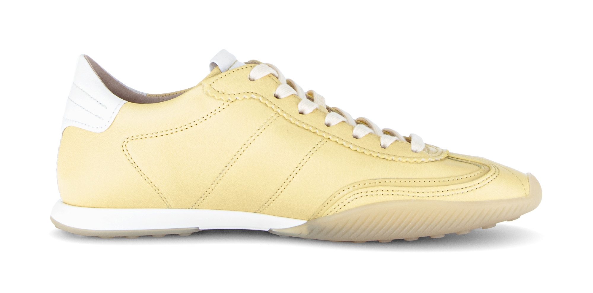 Gabor Sneaker Freizeitschuh, Halbschuh, Schnürschuh mit Ziernähten