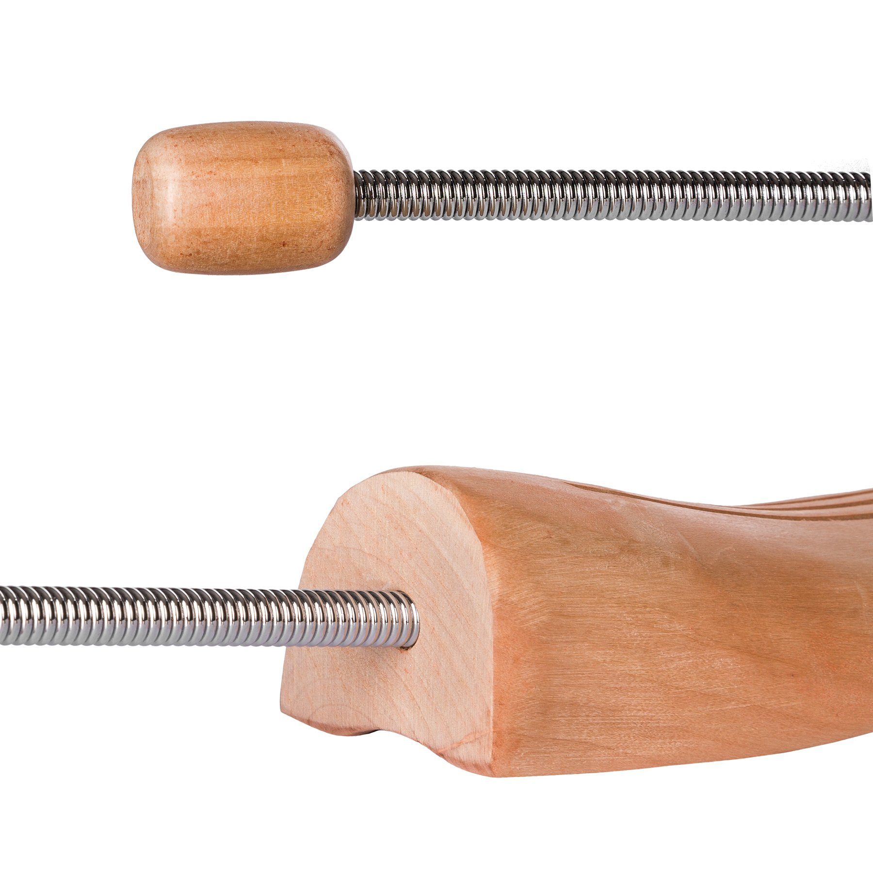tectake Schuhspanner 1 Paar Spiral-Schuhspanner, aus Lotusholz