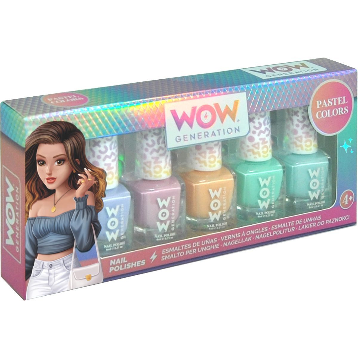 Kids Euroswan Freizeittasche WOW GENERATION Nagellack 5 Flaschen