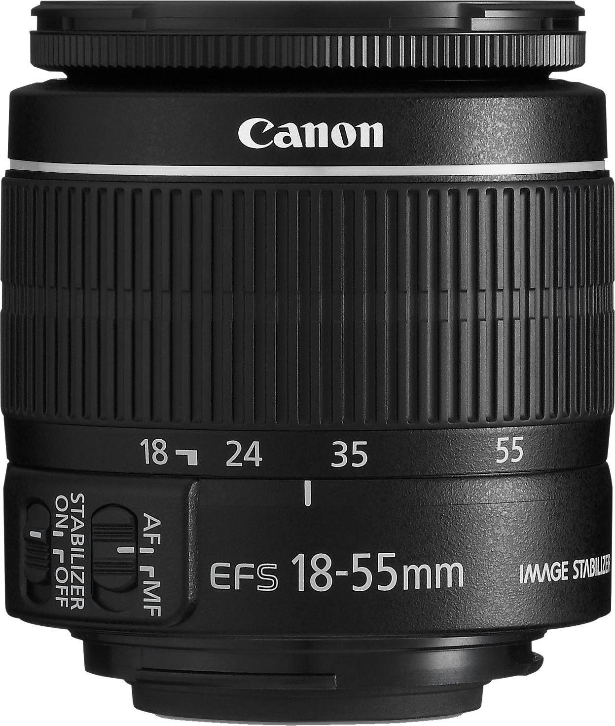 Canon EF-S 18-55mm f/3.5-5.6 IS II Zoomobjektiv, (Passend für Canon EOS EF-S System Kameras (z.B. EOS 250D)
