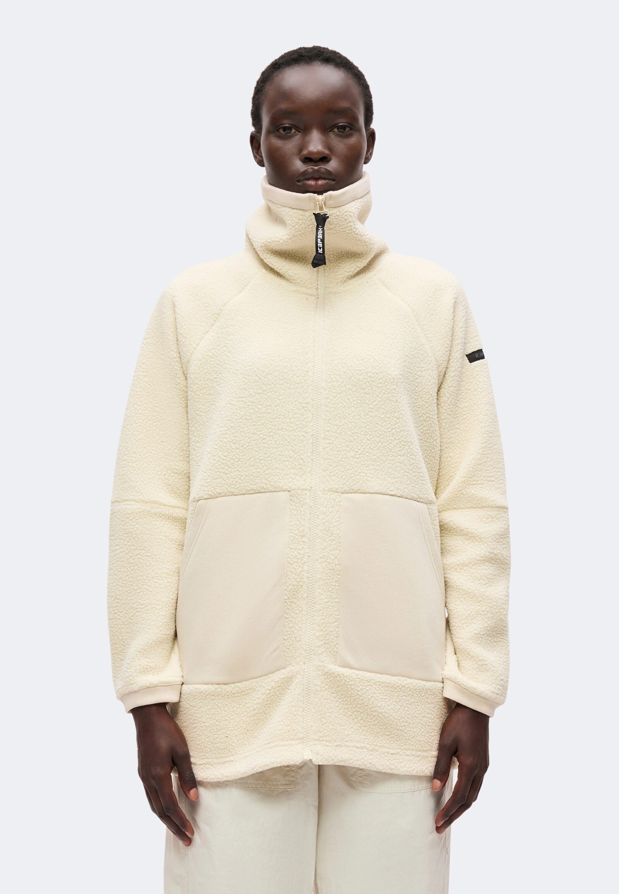 Icepeak Fleecejacke ANDERA (1-St) Plain/ohne Details