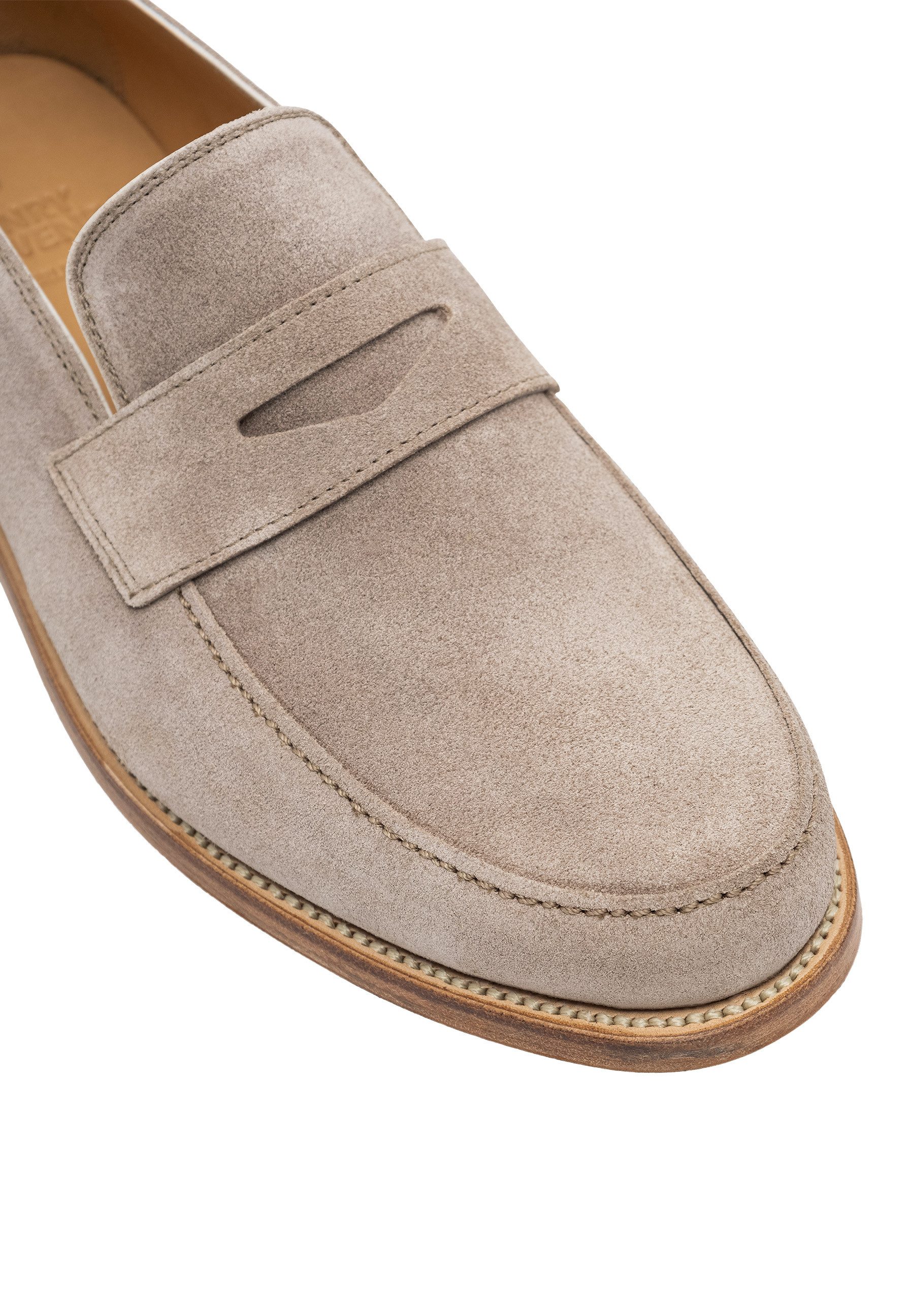 Henry Stevens Haywood PL Businessschuh Loafer Herren Halbschuhe Leder handgefertigt, Anzugschuhe Slipper – Bild 3 von 5