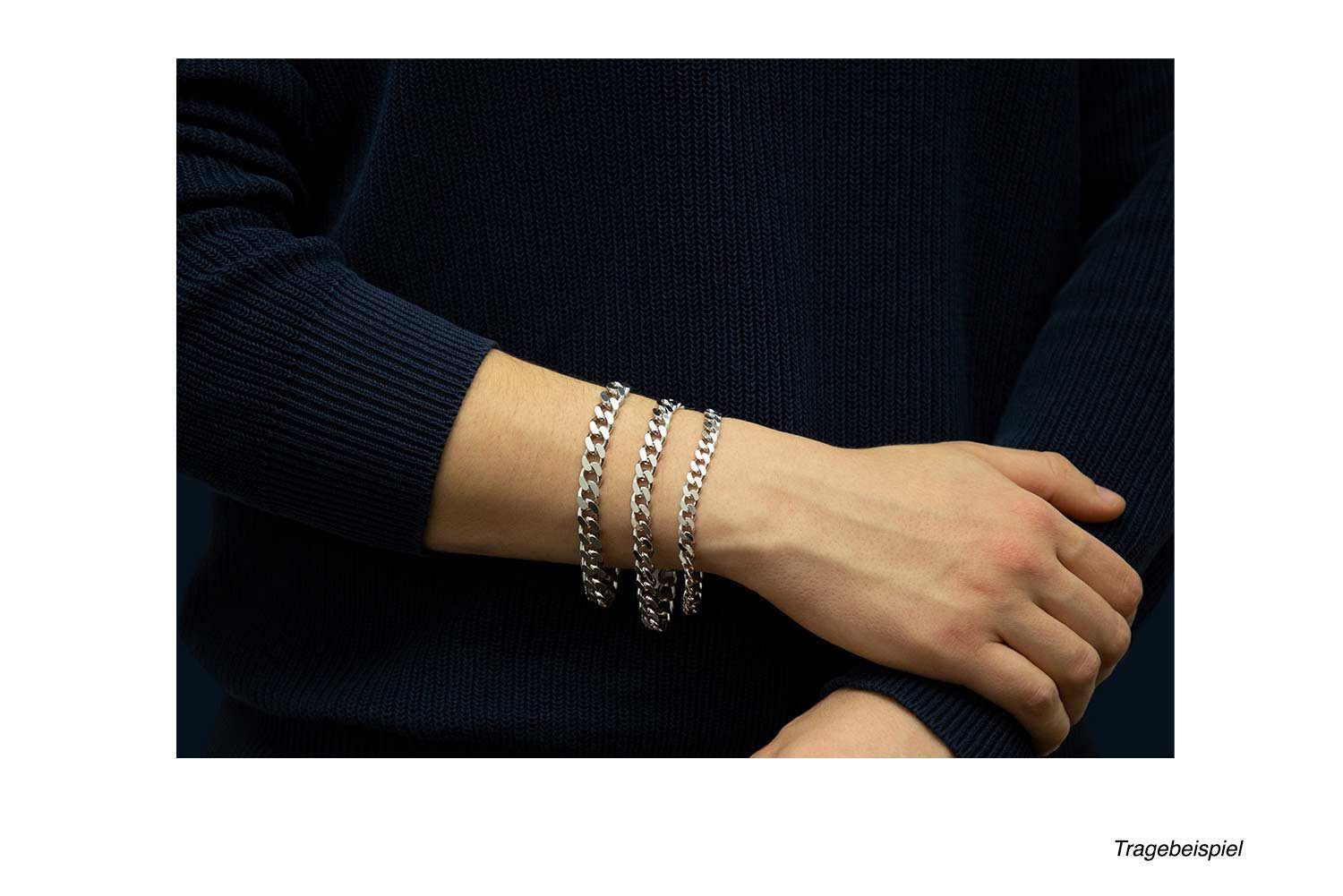 FILANGO Armband 925er Silber Panzerarmband rhodiniert günstig online kaufen