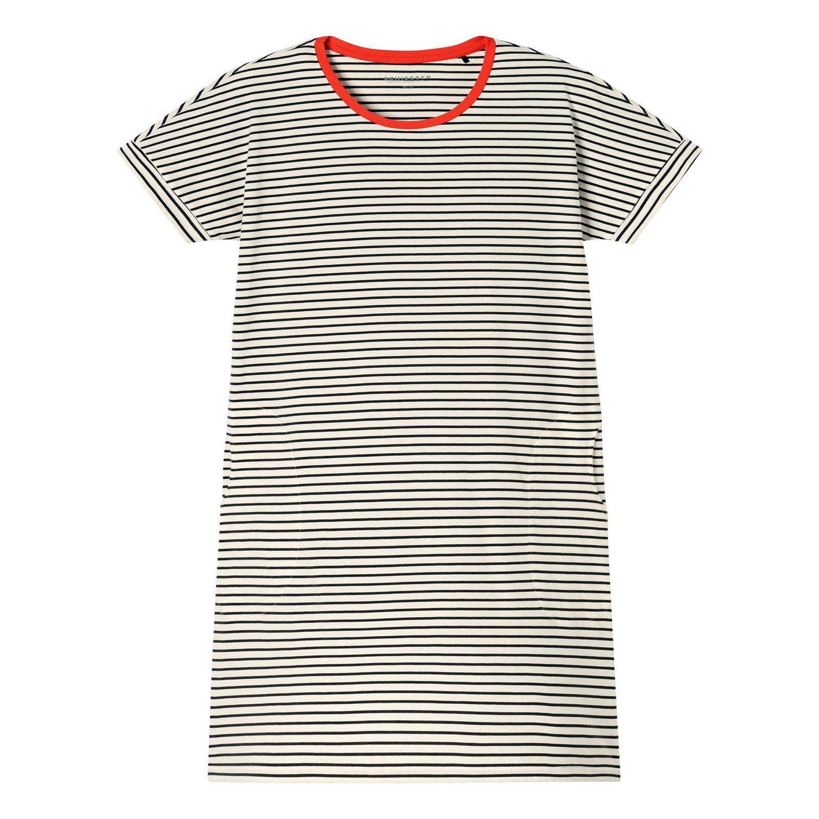 Schiesser Pyjamaoberteil Nachthemd Casual Essentials mit seitlichen Taschen günstig online kaufen