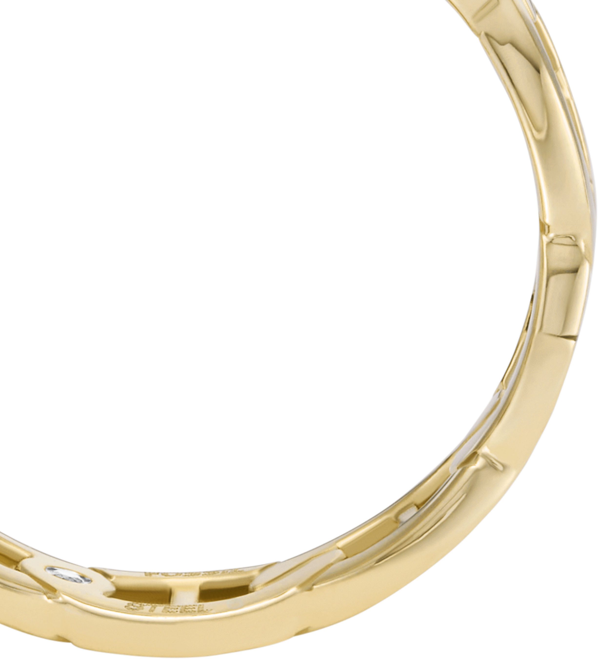 Fossil Fingerring Schmuck Geschenk Edelstahl Ring Heritage D-Link
