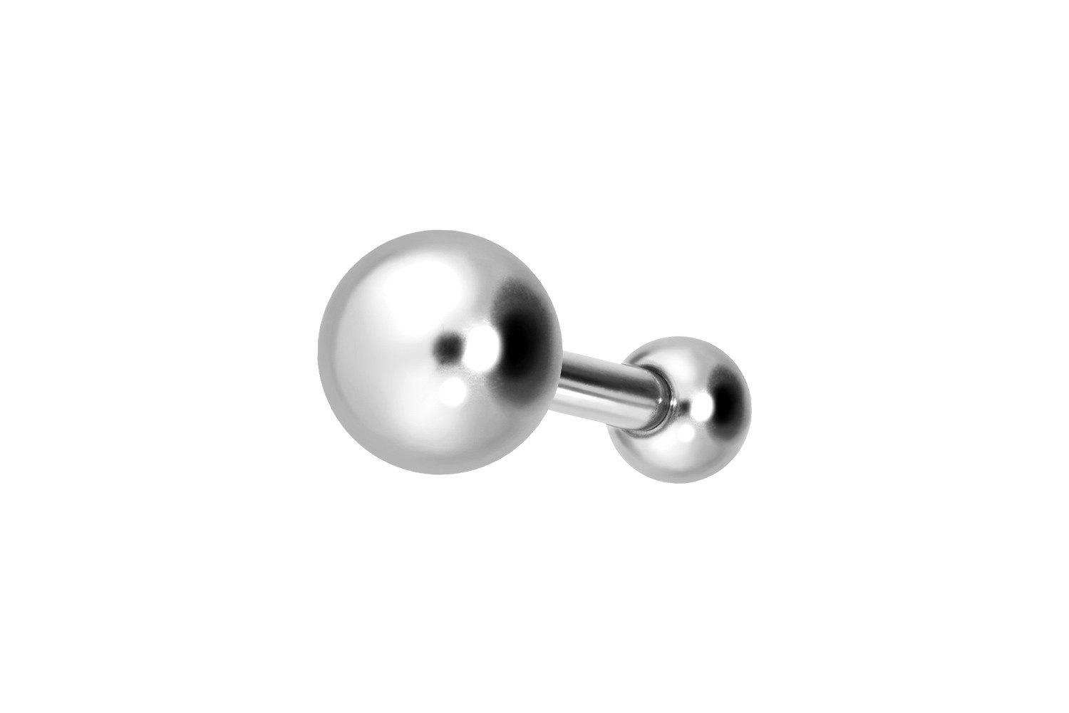 Piercing-Set Titan Ohrpiercing mit Innengewinde KUGEL