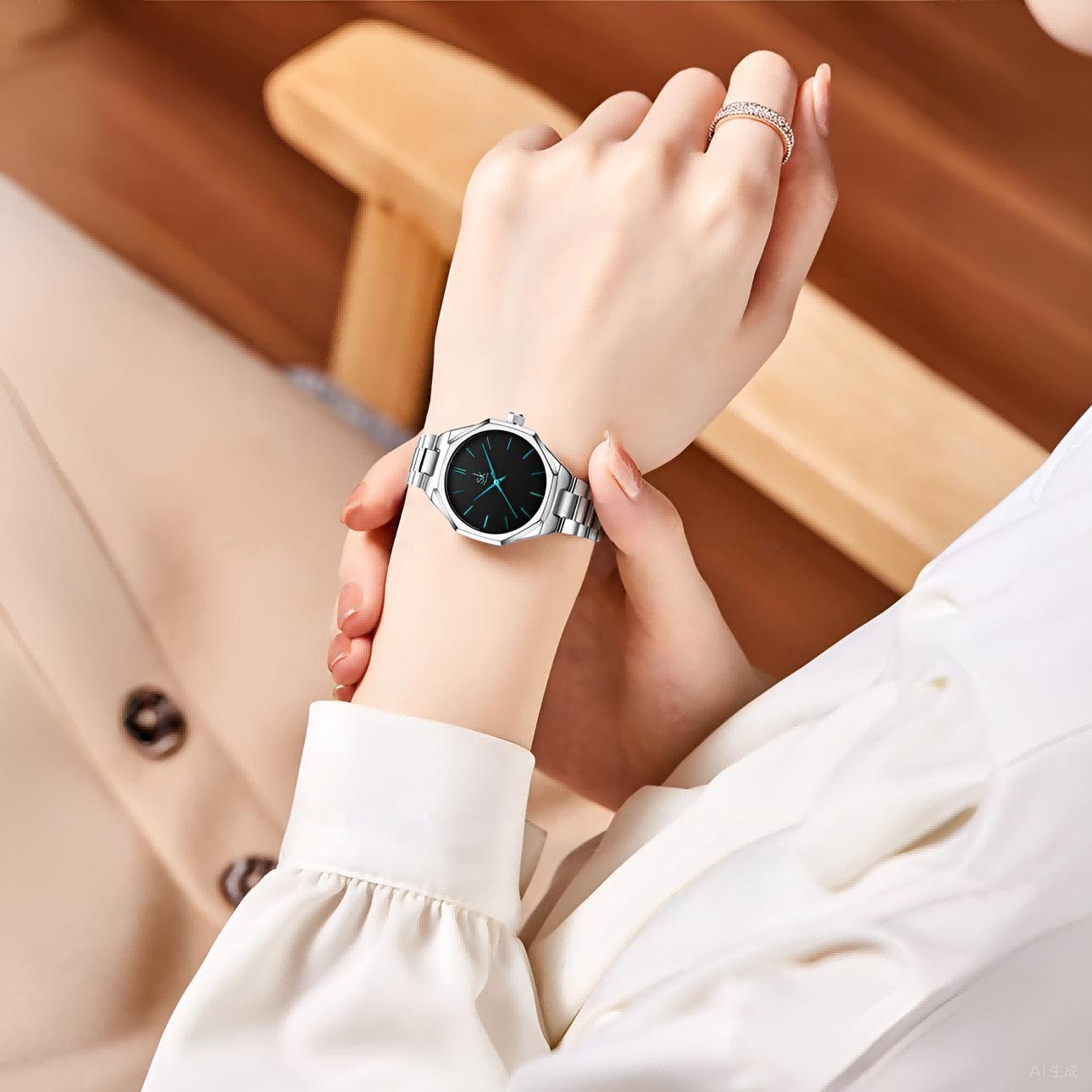 ibettertec Quarzuhr Quarzuhr, Armbanduhr Edelstahl Damen Uhr, Multifunktion günstig online kaufen