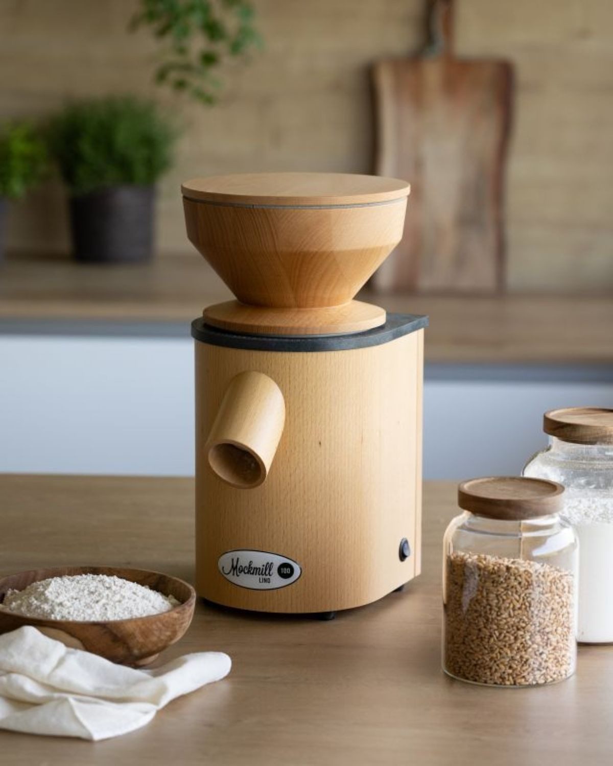 Mockmill Getreidemühle Mockmill LINO 100 Getreidemühle