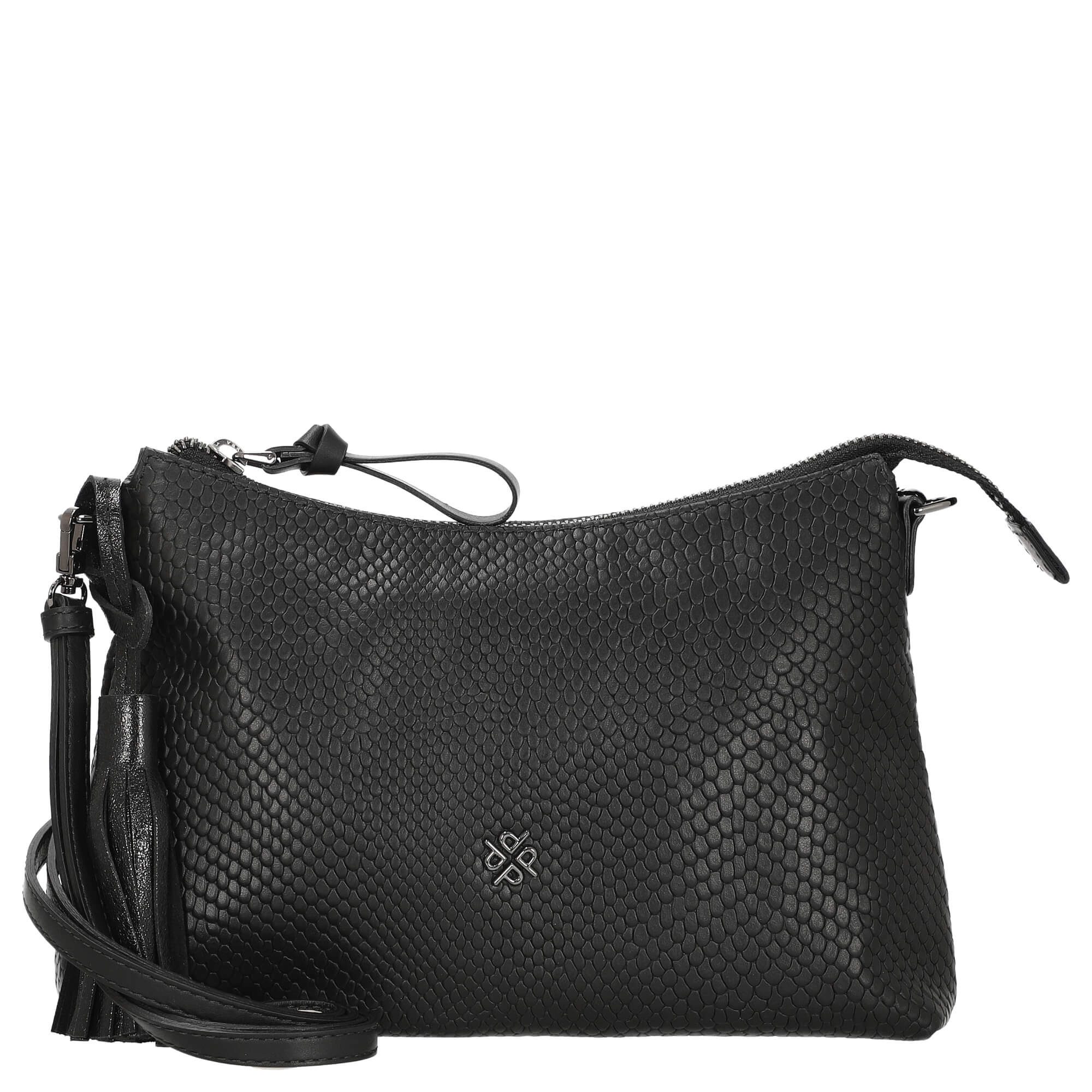 Umhängetasche Sidle - Schultertasche 25 cm (black)