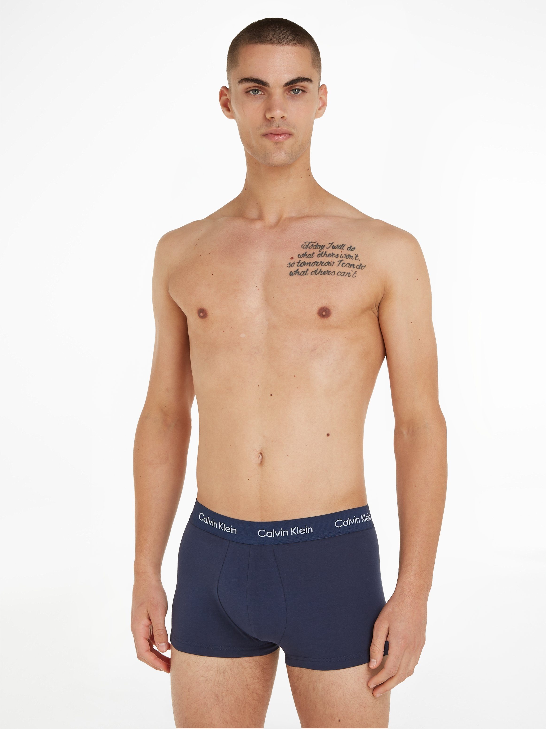 Calvin Underwear Klein in (3-St) Hipster blautönen