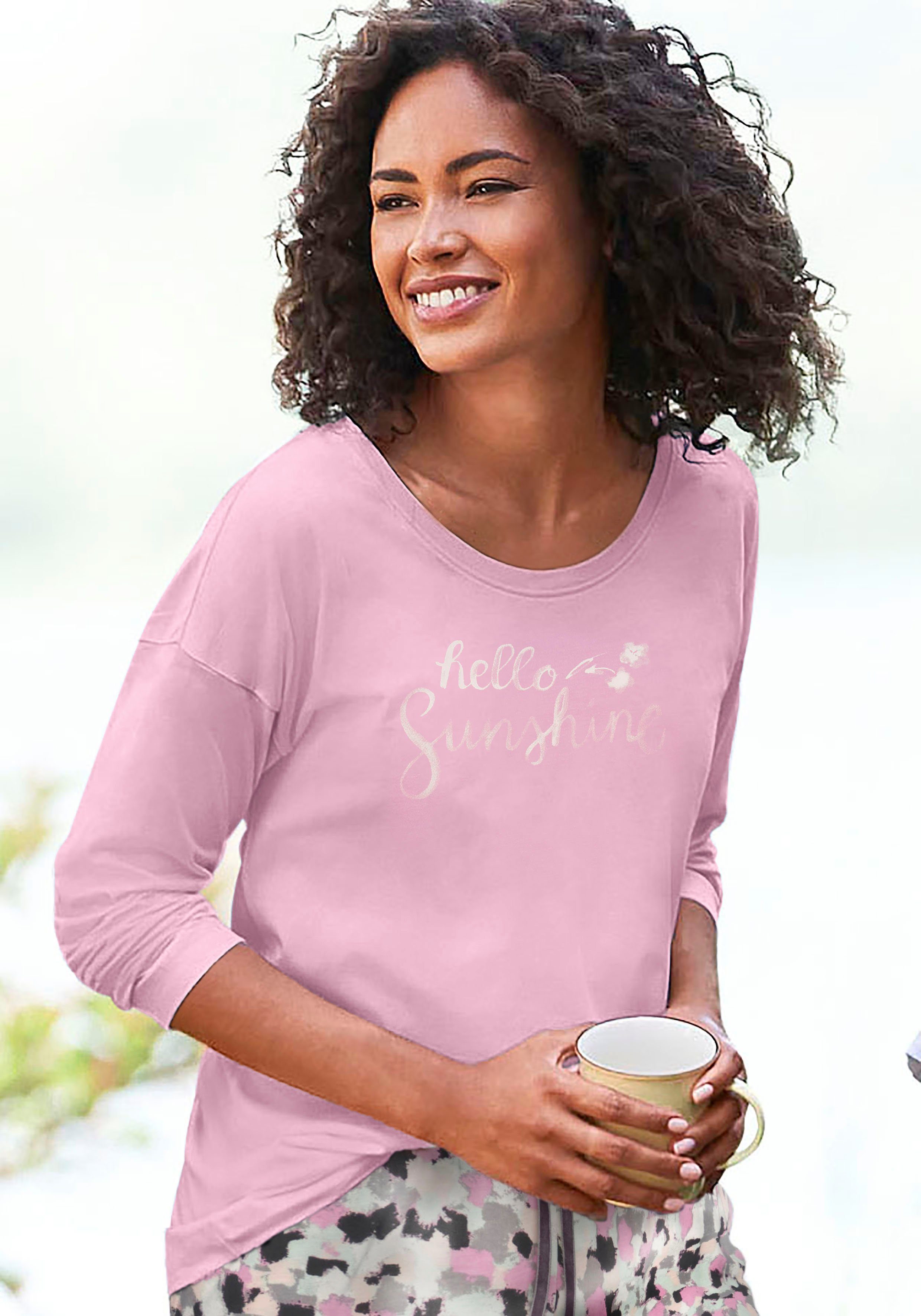 Vivance Dreams Longsleeve (1-tlg) mit Frontdruck