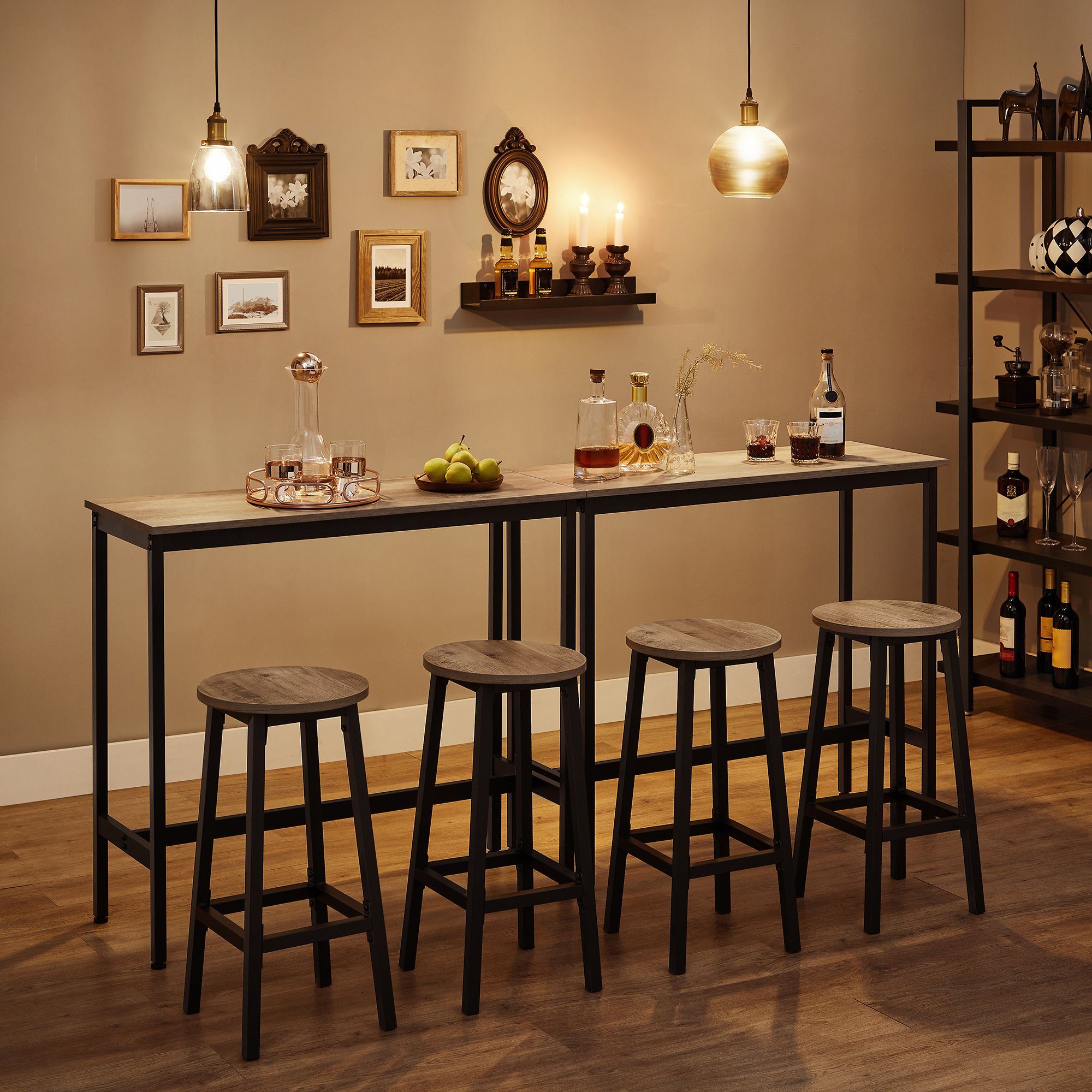 VASAGLE Barhocker Barstühle (Set, 2 St., 2er), Barhocker, 2er Set, Barstühl günstig online kaufen