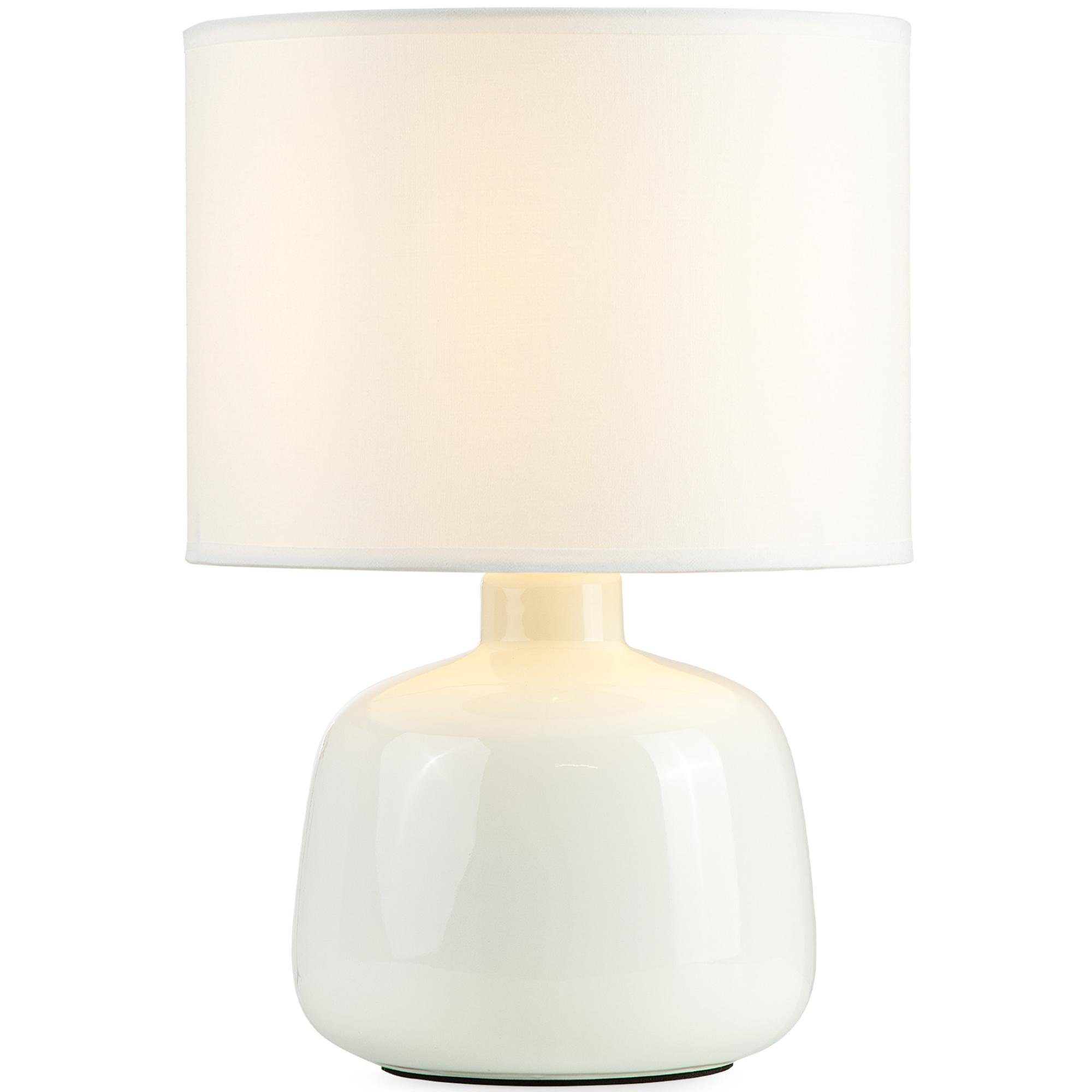 KONSIMO® Tischleuchte STIVUS Tischleuchten 2 Stück, ohne Leuchtmittel, Keramiksockel, Passt zu jedem Dekor