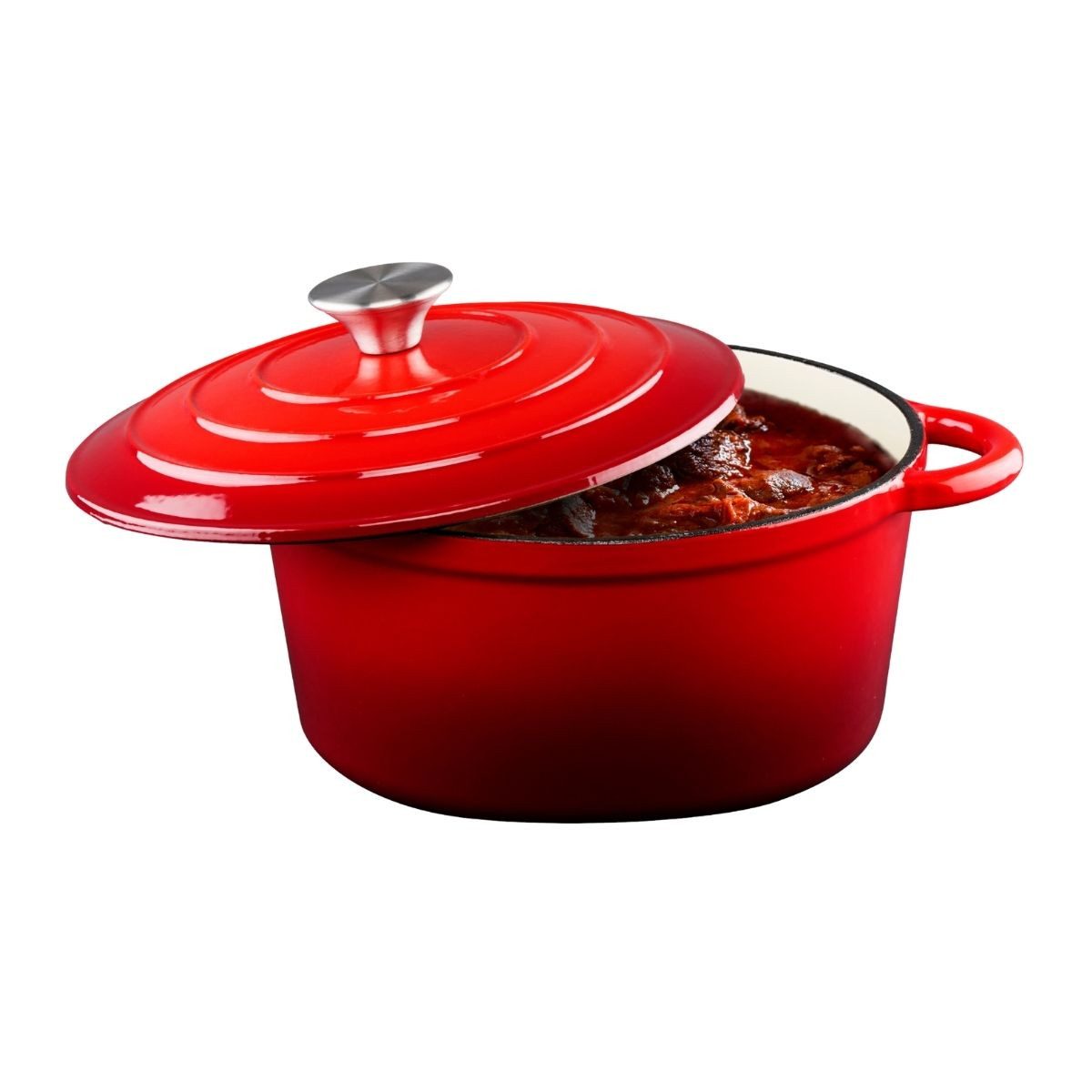 Alpina Grillpfanne alpina Bratpfanne 24 cm Rot