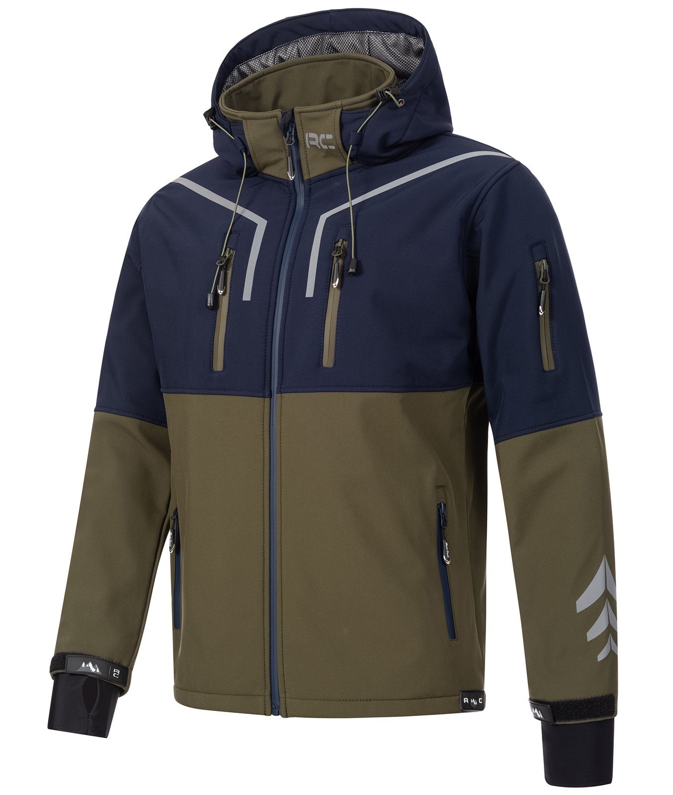 Rock Creek Softshelljacke Herren Softshelljacke Wanderjacke H-222