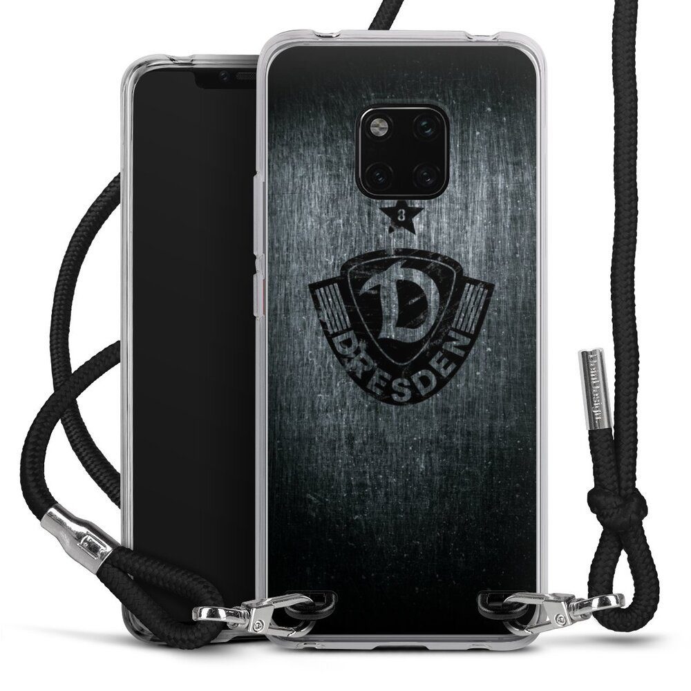 DeinDesign Handyhülle SG Dynamo Dresden Offizielles Lizenzprodukt Vintage, Huawei Mate 20 Pro Handykette Hülle mit Band Case zum Umhängen