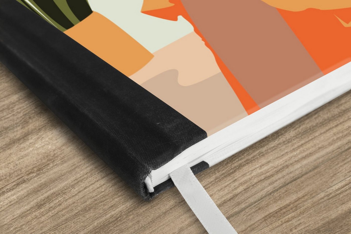 Thumbnail - MuchoWow Notizbuch Interieur - Frau - Kleid, Notebook, Notizblock a5, Tagebuch, Journal Liniert