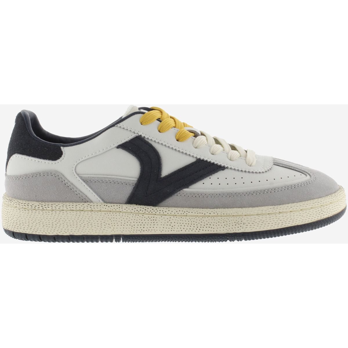 Victoria Smash - Urban Men Sneaker Stilvolle Herren-Sportschuhe aus Leder mit Retro-Details