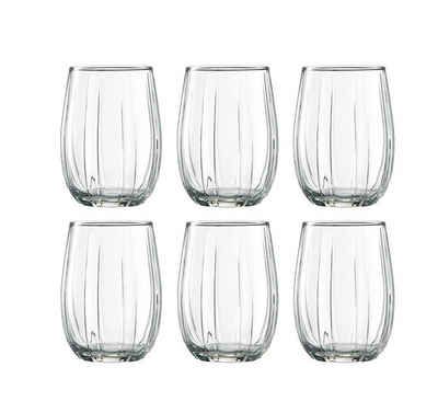 Pasabahce Glas Linka 420405 6-Teilig Trinkglas Su Bardagi Gläser Wassergläser Becher