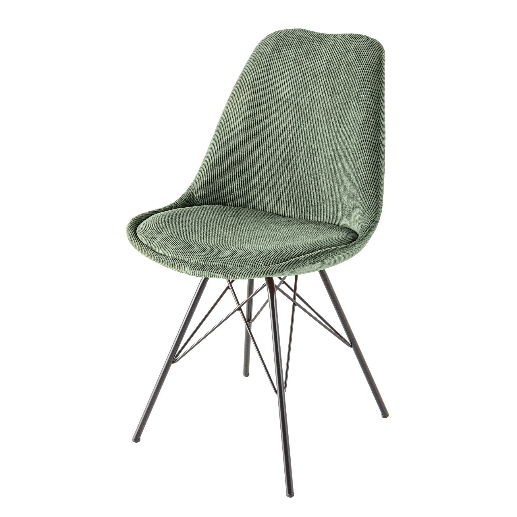 riess-ambiente Polsterstuhl SCANDINAVIA MEISTERSTÜCK grün / günstig online kaufen