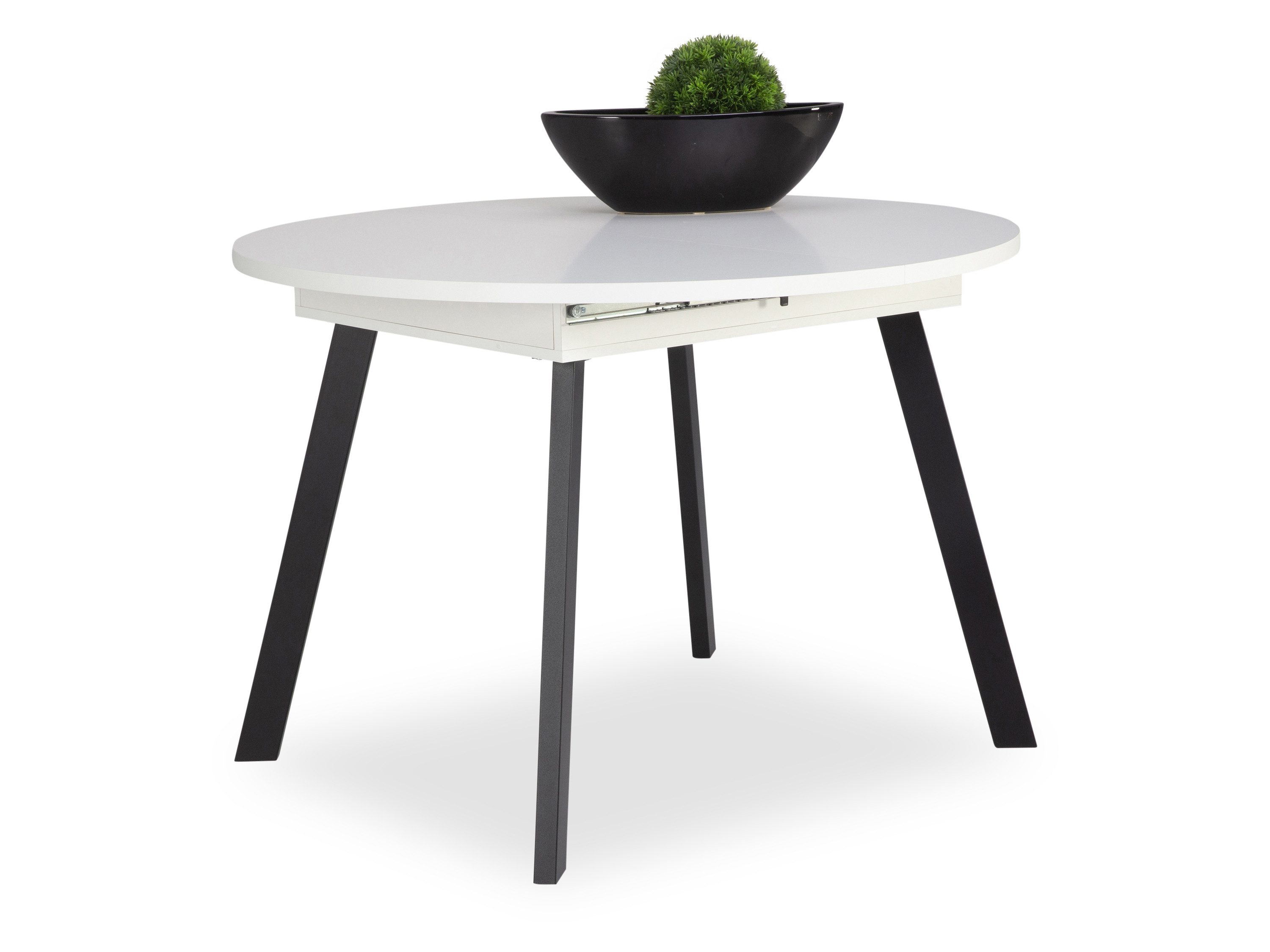 HARPER Esstisch HARPER MESOTEN D 110 cm weiß Esszimmertisch