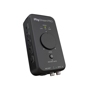 IK Multimedia Digitales Aufnahmegerät (iRig Stream Pro Audio-Interface - USB Audio Interface)