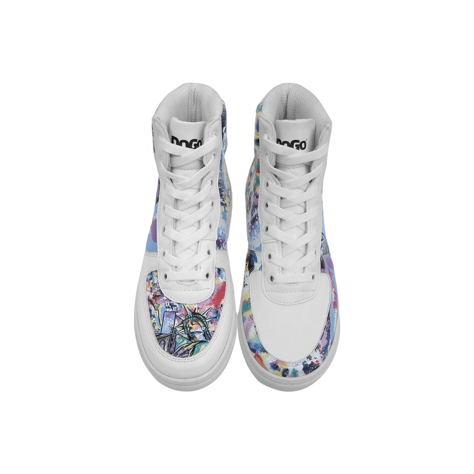 DOGO Ace Boots New York State Of Mind Damen High Sneaker, Ace Boots Sneaker Handgefertigt