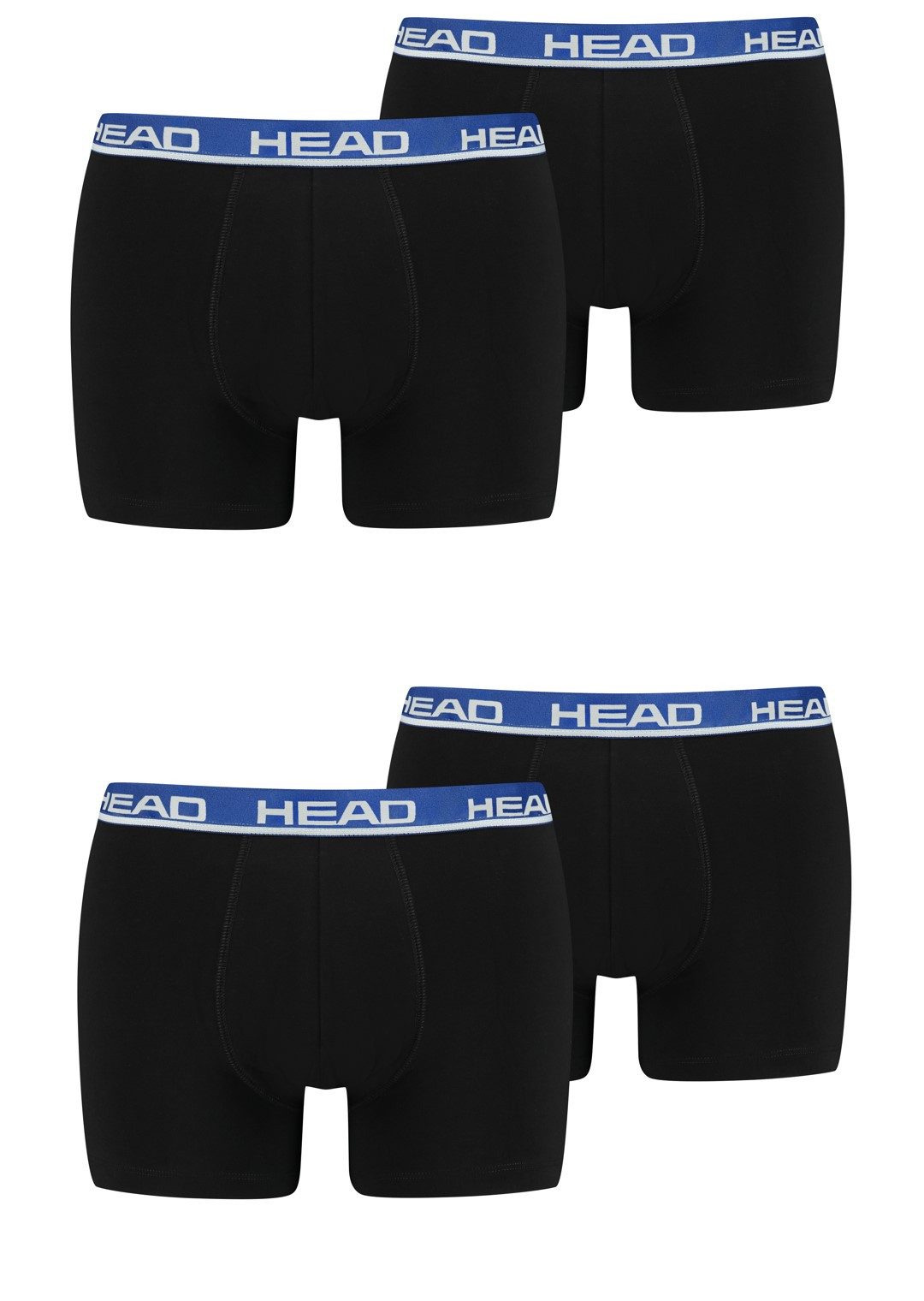 Head Boxershorts Head Herren Boxershorts Unterwäsche im 4er Pack (4-St., 4e günstig online kaufen
