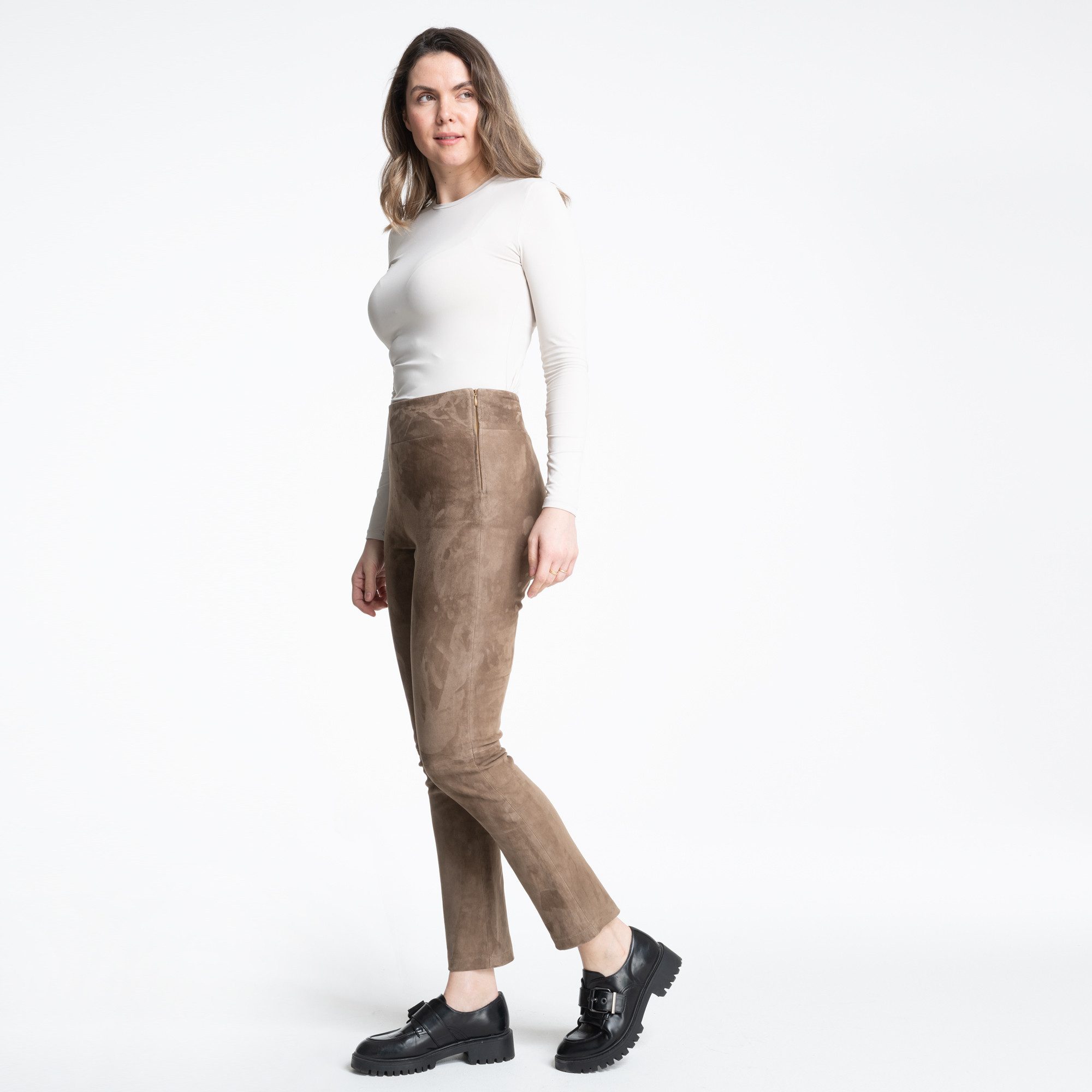 Mouflon Lederhose LIA Strech-Anteil günstig online kaufen