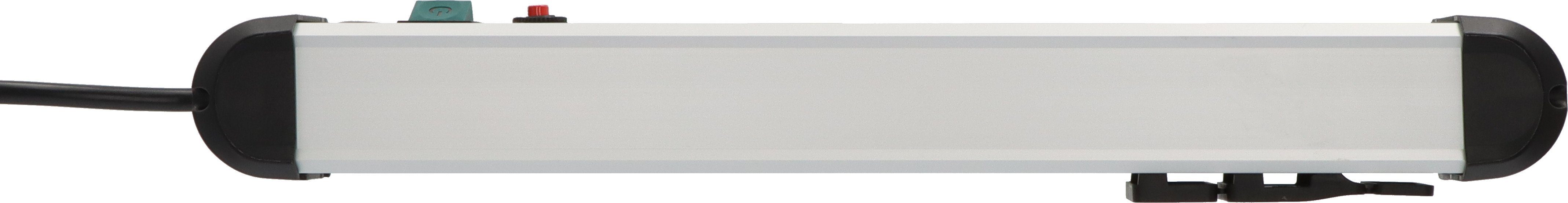 Brennenstuhl Premium-Pect-Line Steckdosenleiste 4-fach 3 m), und mit Schalter Überspannungsschutz (Kabellänge