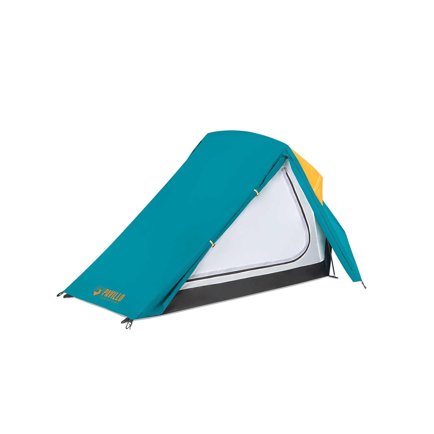 Bestway Tunnelzelt Hike Dome 2, Personen: 2 (Packung, 1 tlg., 250 x 230 x 95 cm), Inkl. Insektenntz, Innentaschen und Tragetasche