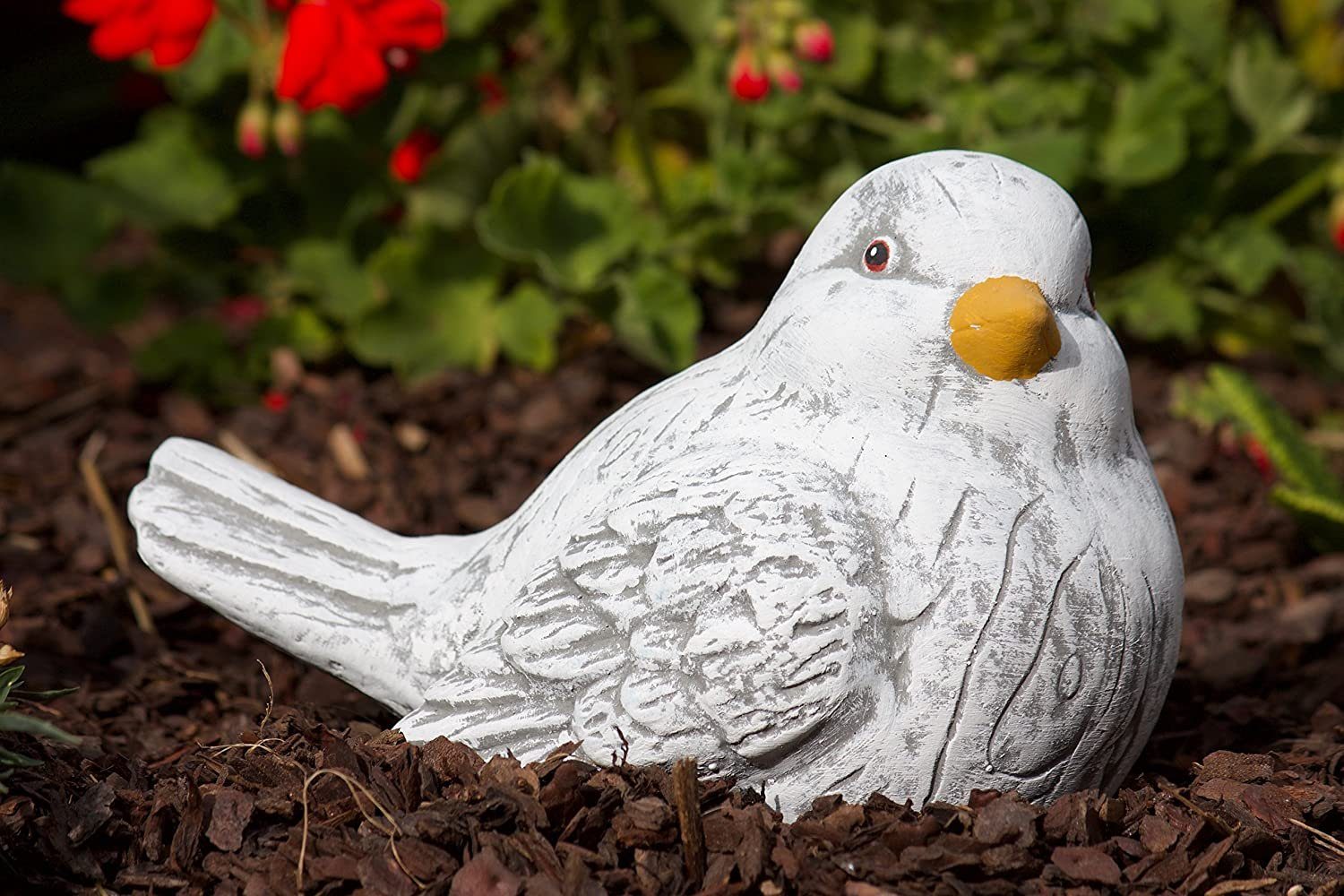 Stone and Style Gartenfigur Frostfeste Steinfiguren 2er-Set Vogel Bert Berta – Bild 4 von 5