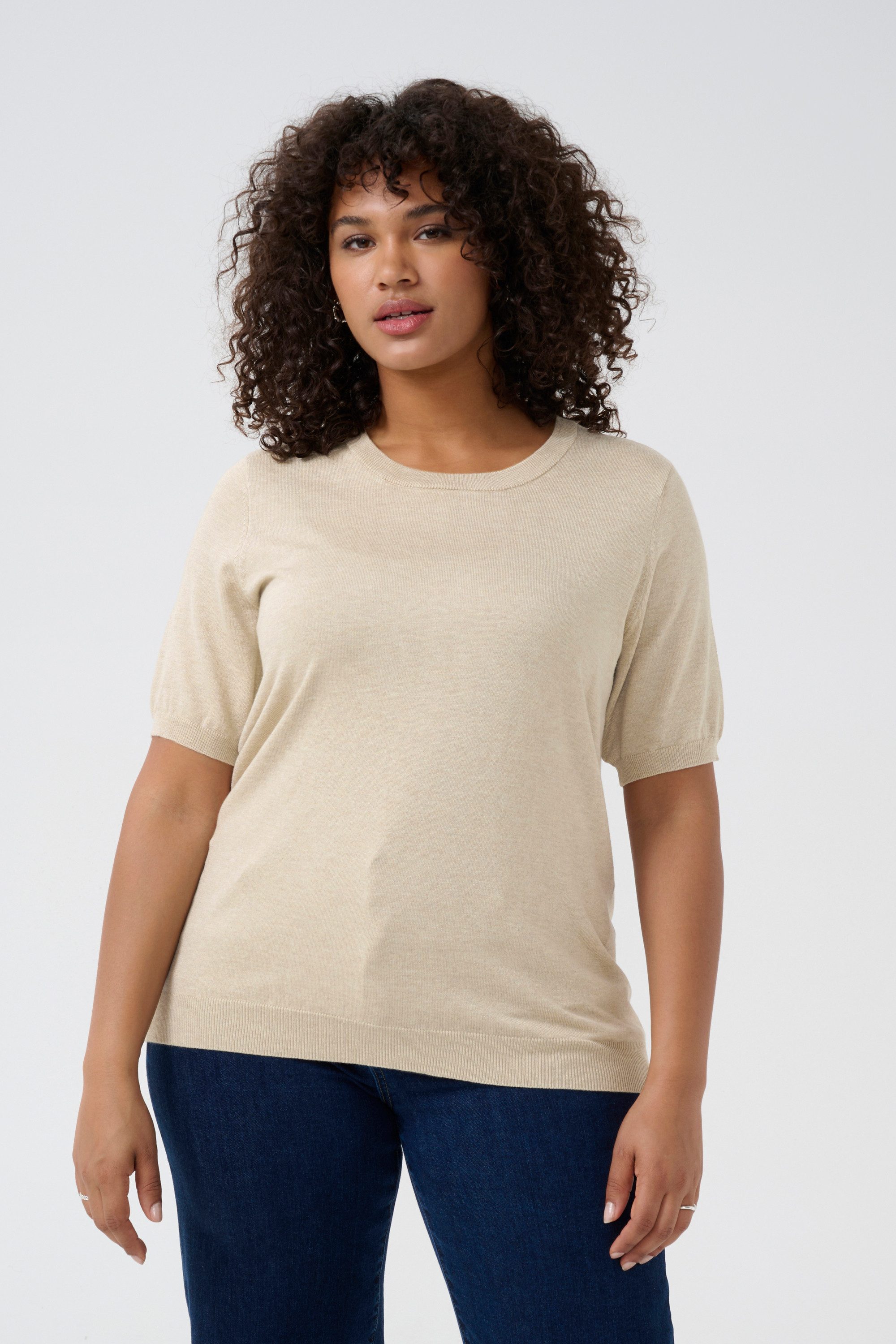 KAFFE Curve Strickpullover Strickpullover KClizzy Große Größen