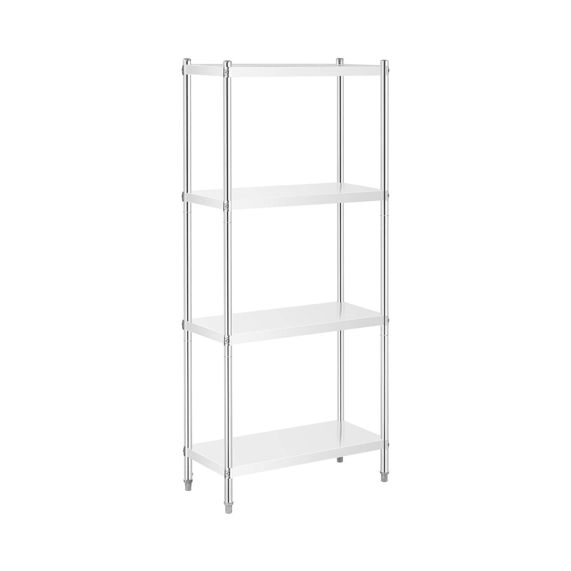 Royal Catering Standregal Edelstahlregal 80x40x180 cm günstig online kaufen