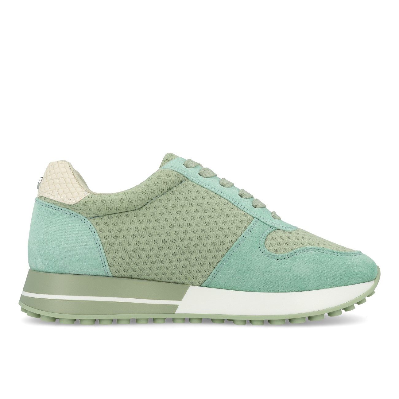 La Strada La Strada 2101457 Sneaker Damen Light Green Micro Mesh Snake Sneaker