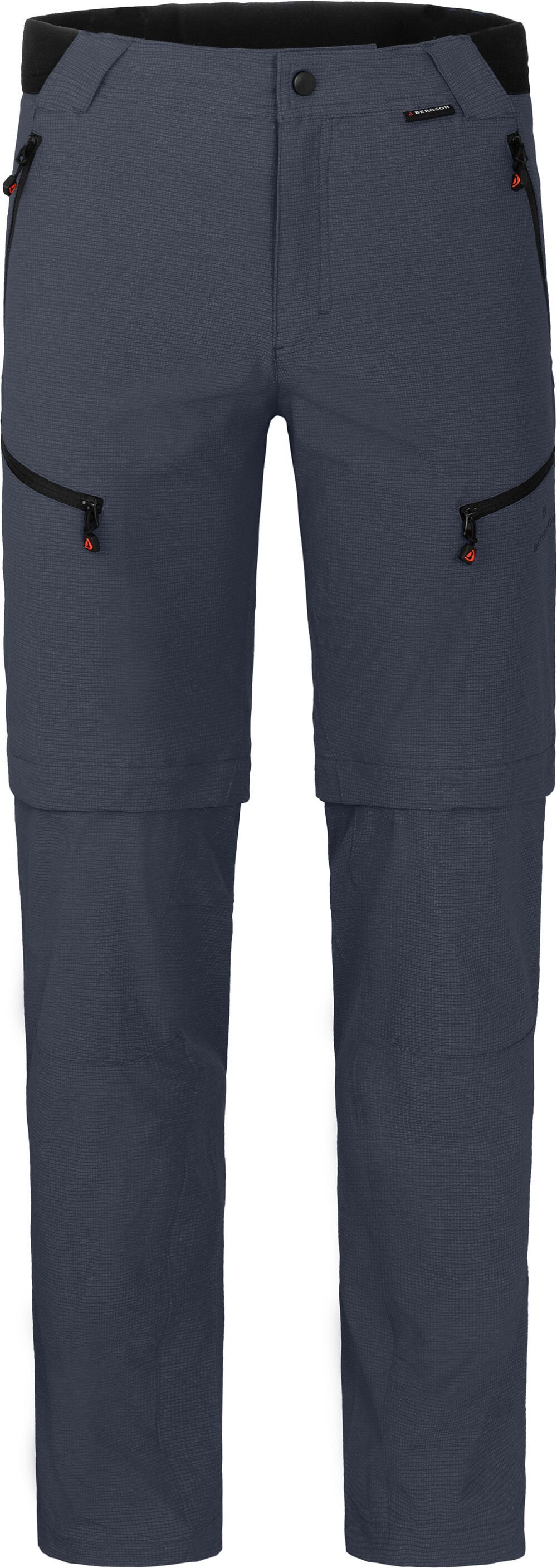 Bergson Outdoorhose LEBIKO Zipp-Off Herren Wanderhose, günstig online kaufen