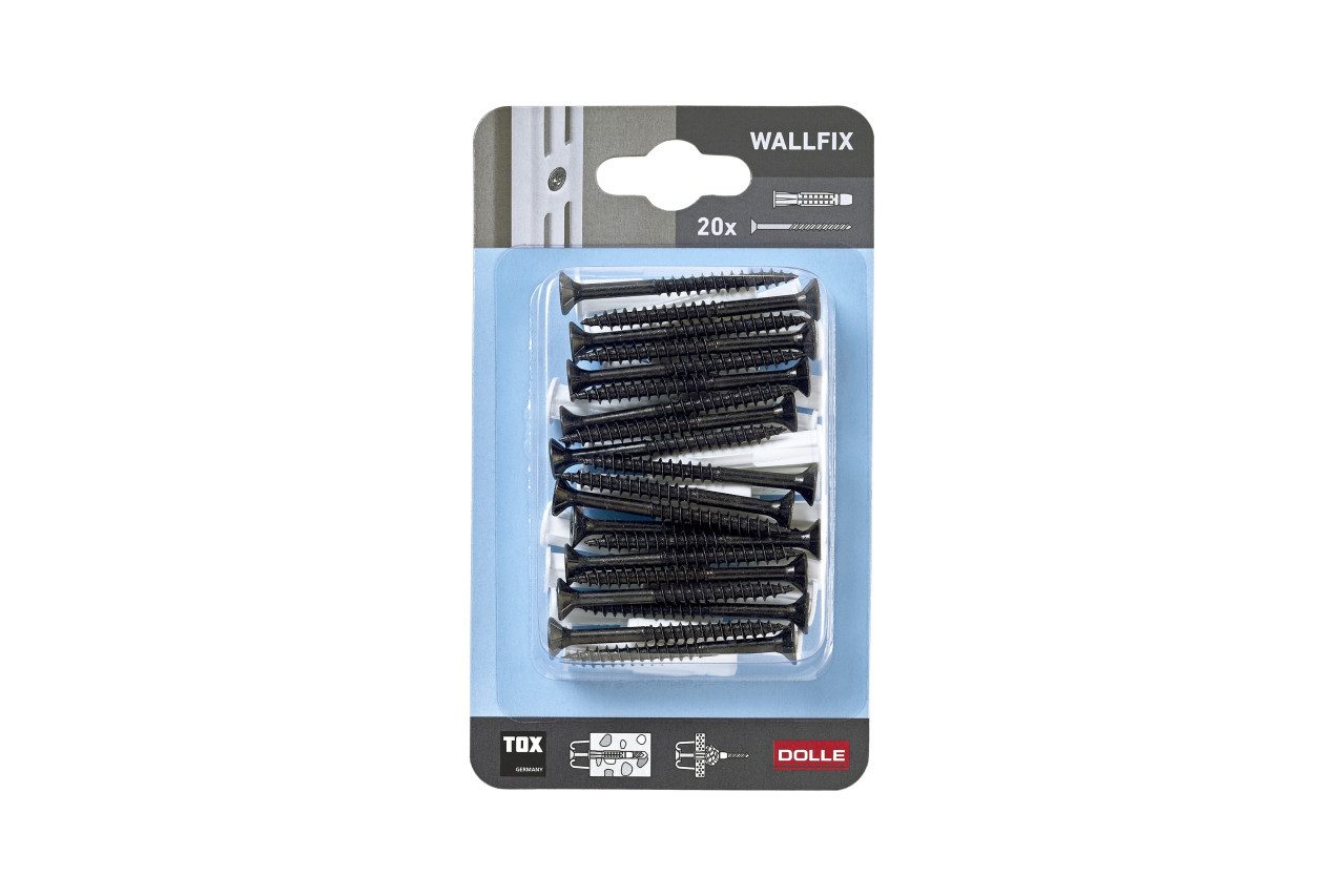 Dolle Regaleinsatz Dolle Regalbefestigungs-Set Wallfix 14,5 cm