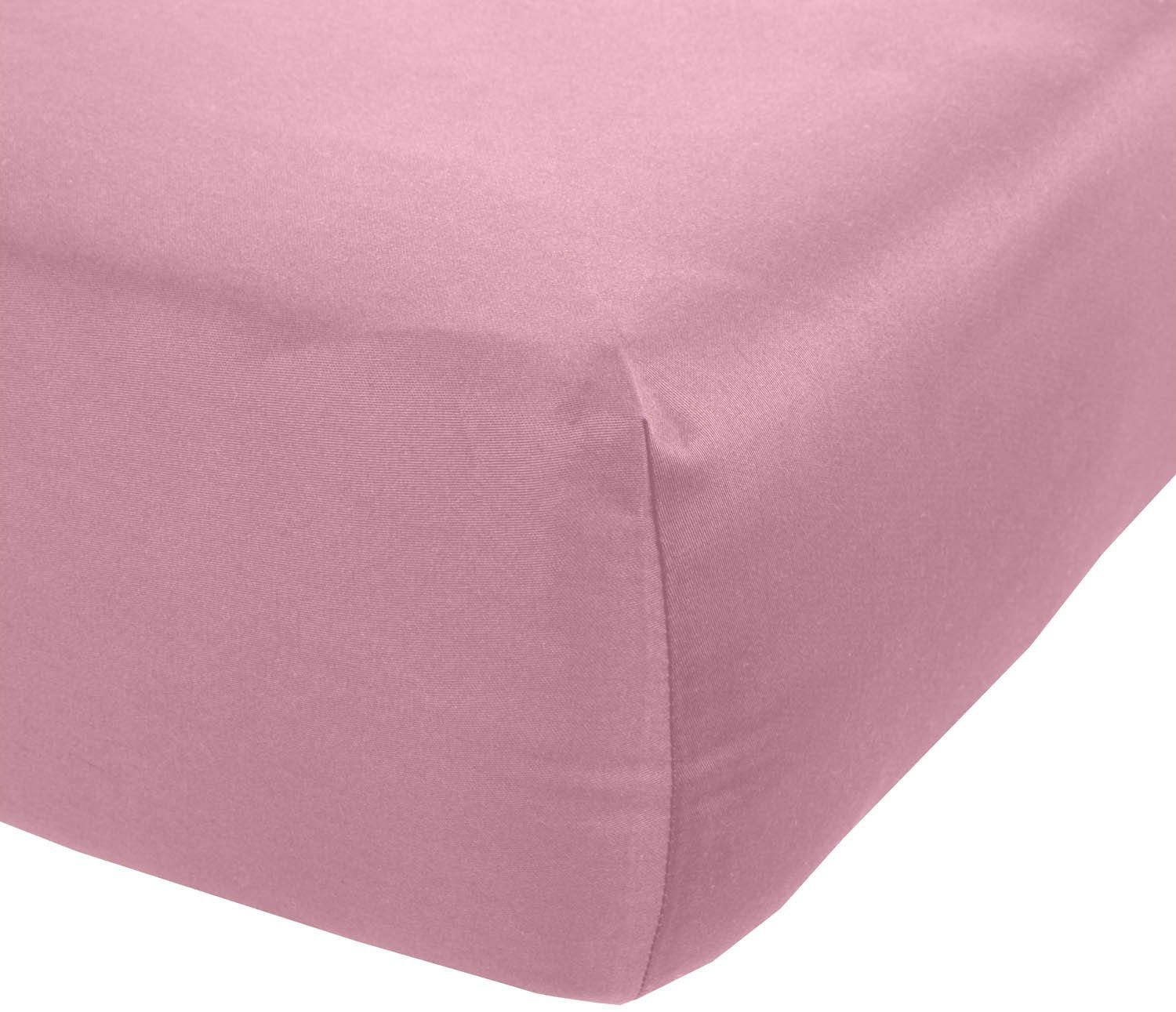 BETTWAESCHE-MIT-STIL Spannbettlaken Mako Satin Spannbettlaken, Matratzenhöh günstig online kaufen