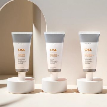 OSL Omega Skin Lab After Sun OSL Ultra Fluid Pigment SPF 50 UV Defense 50 ml freundliche Sonnencrem