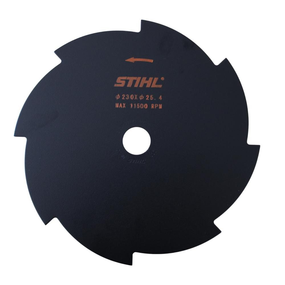STIHL Motorsensenmesser Grasschneideblatt 230-8, 4001 713 3803, 230 mm Durchmesser