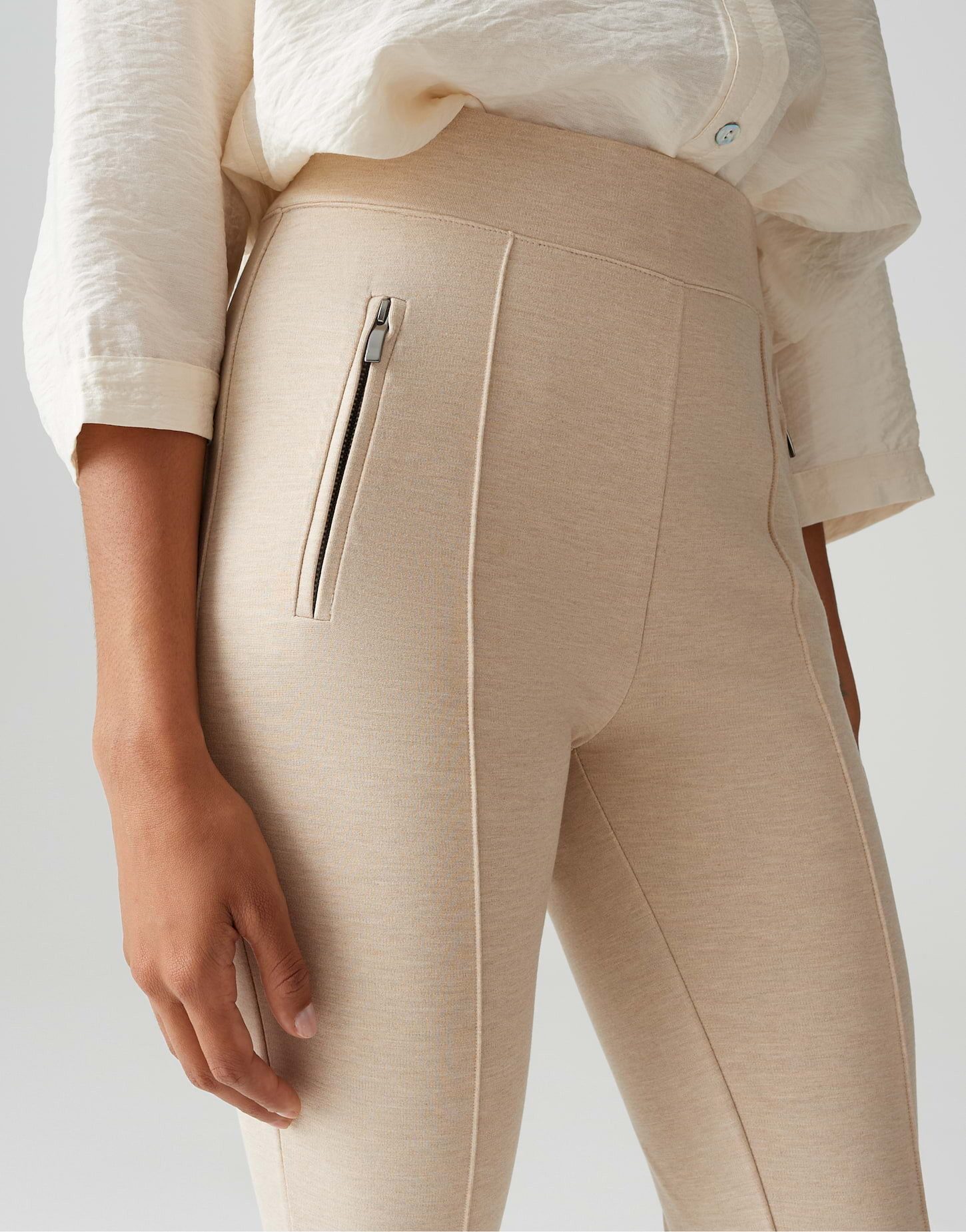 OPUS Leggings Leggings EKAJA Slim aus Ecovero Viskose Mix