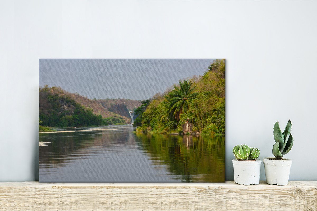 Natur Leinwandbilder, Aufhängefertig, an Wanddeko, cm 30x20 Leinwandbild St), Grüne Murchison OneMillionCanvasses® (1 Wandbild Falls, den