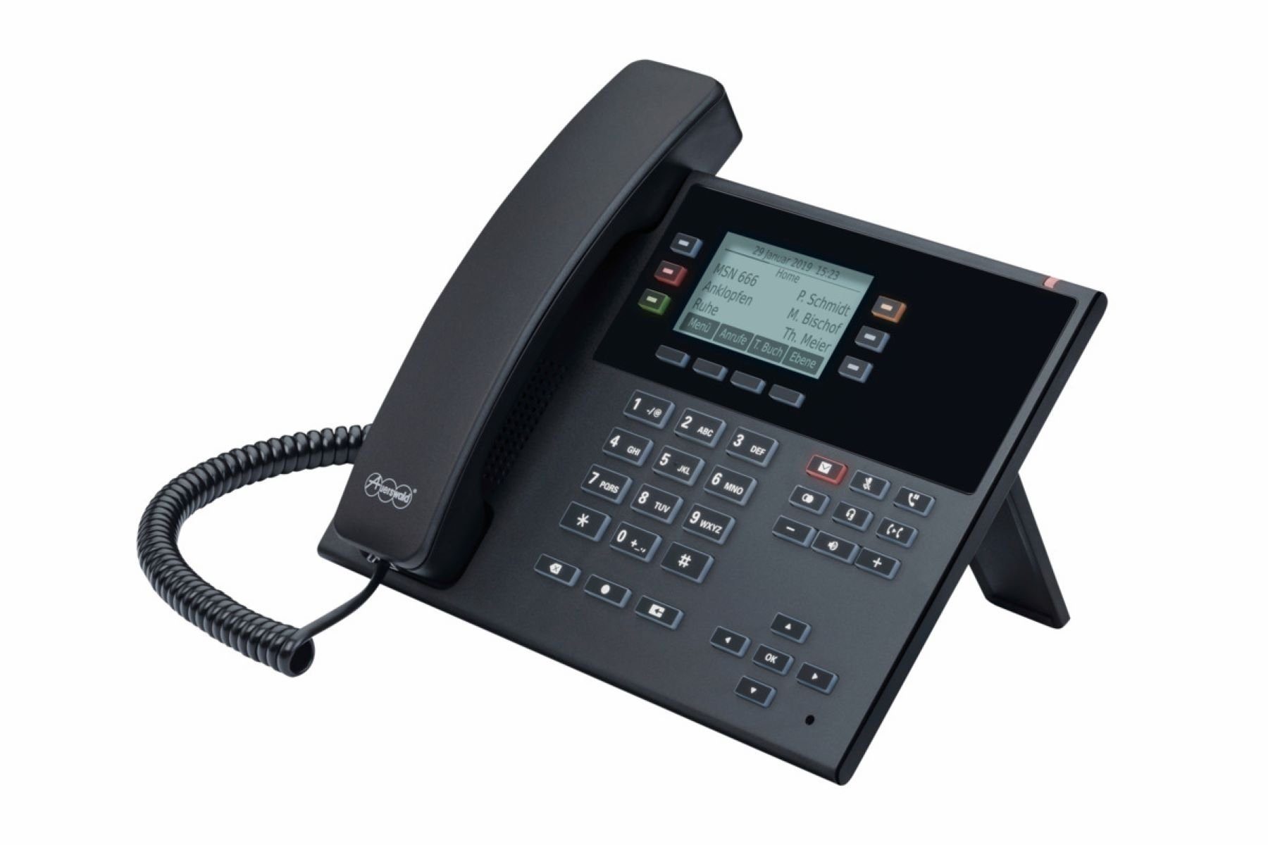 D-210 Auerswald Kabelgebundenes IP COMfortel Festnetz Telefon