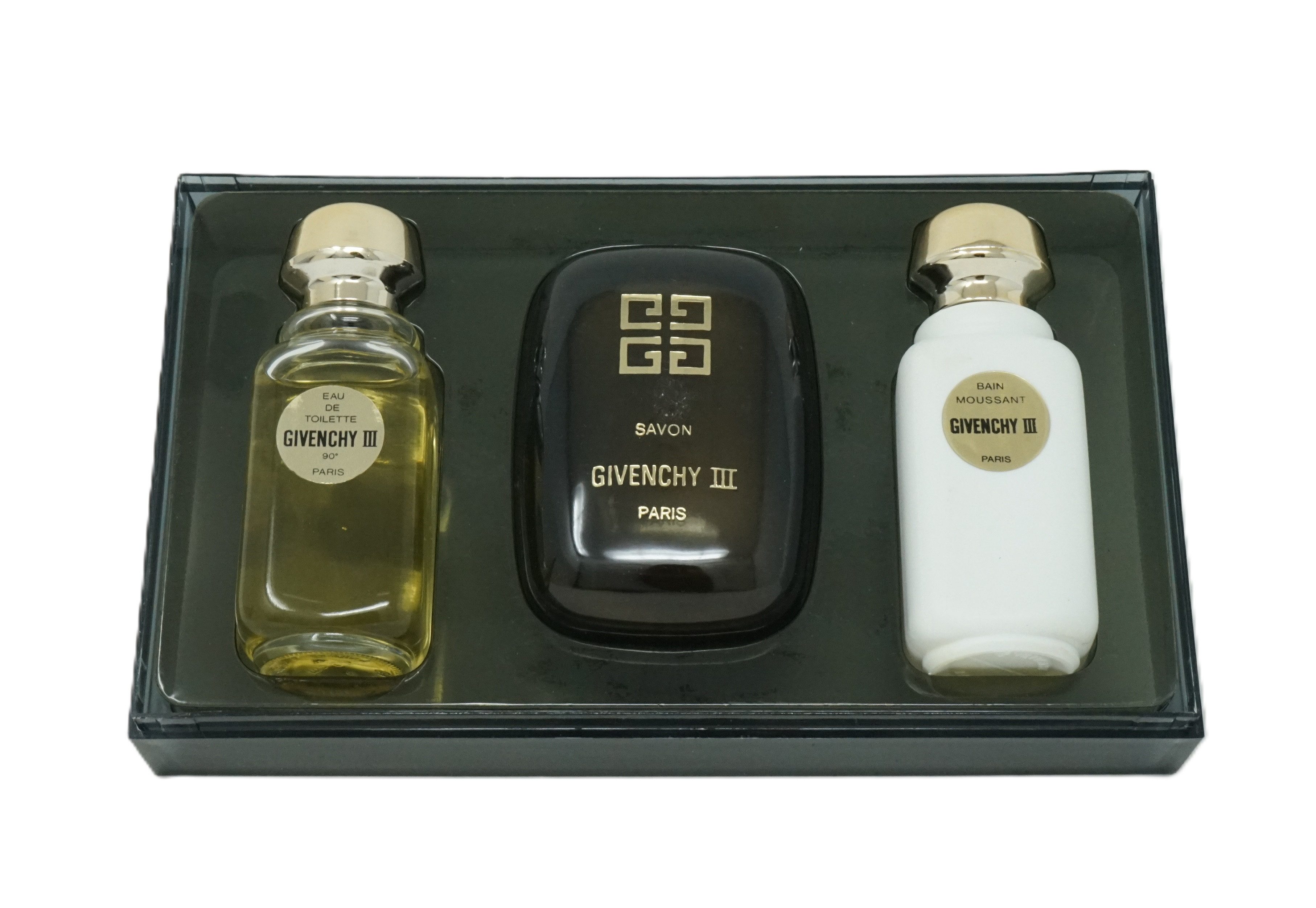 GIVENCHY Eau de Toilette Givenchy III Paris Seife + EdT+ Duschgel