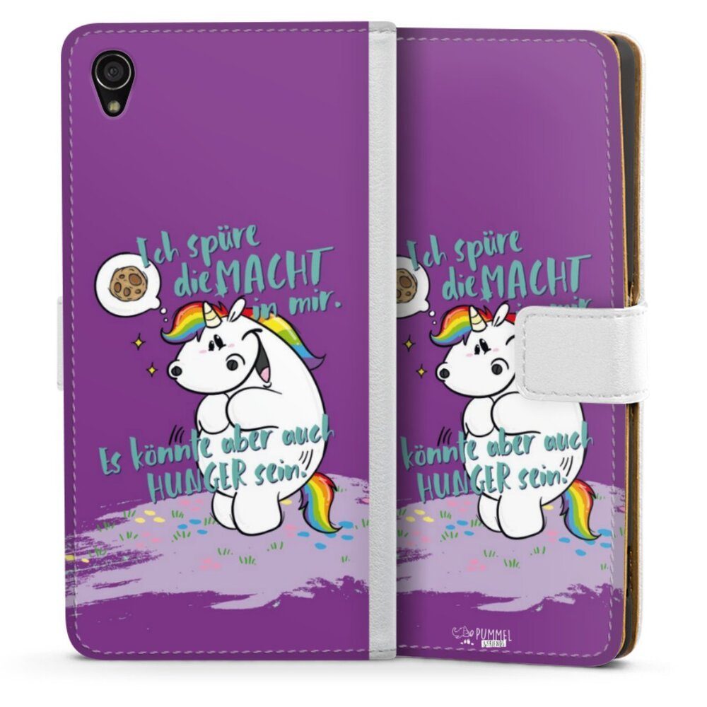 DeinDesign Handyhülle Ich spüre die Macht, Sony Xperia Z3 Hülle Handy Flip Case Wallet Cover Handytasche Leder